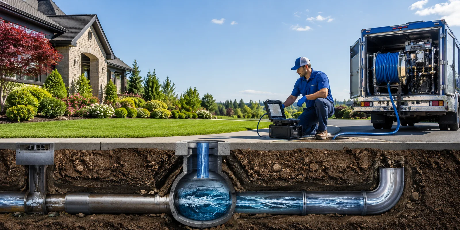 Drainage restoration information for Clay City, IN